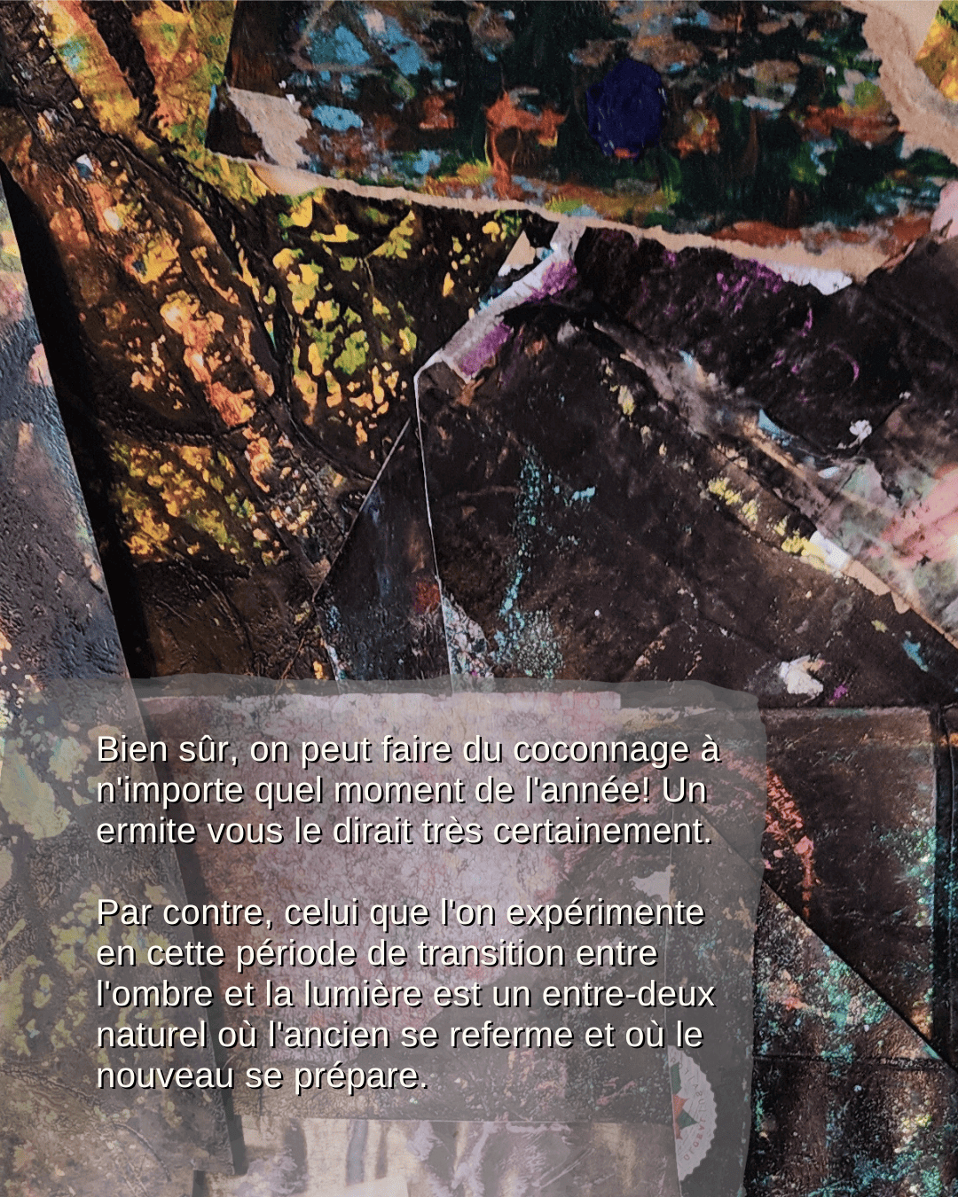 Le coconnage : un sanctuaire pour redonner du sens à cette période si mal aimée
