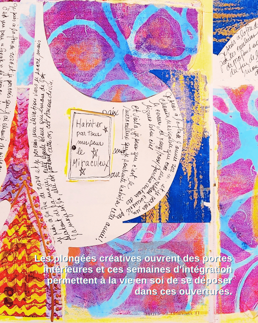 Le chemin continue, même quand on s’arrête